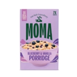 MOMA – Blueberry & Vanilla / Apple & Cinnamon Porridge Sachets – 7 x 40g – Made with British Wholegrain Jumbo Oats
