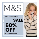 M&S Kids Clearance Sale – Upto 60% off on Kidswear