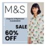 M&S Lingerie & Nightwear Clearance – Upto 60% Off