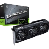 MSI GeForce RTX 5070 Ti 16G Shadow 3X OC Graphics Card