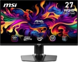 MSI MAG 271QPX QD-OLED E2 26.5 Widescreen QD-OLED Black Monitor 2560×1440 – Excellent – Refurbished (UK Mainland) – Sold by Parts-4PCs