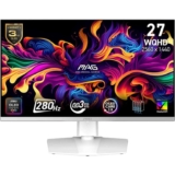 MSI MAG 272QPW X28 27 QHD QD-OLED 280Hz 0.03ms Gaming Monitor – White with code at AO (UK mainland)