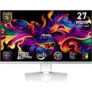 MSI MAG 272QPW X28 27 QHD QD-OLED 280Hz 0.03ms Gaming Monitor – White with code at AO (UK mainland)