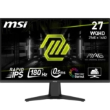 MSI MAG 275QF 27-Inch WQHD 2560×1440 Gaming Monitor