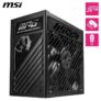 MSI MPG A850GS 850W ATX PCIe5 80 PLUS Gold PSU – With Code – Sold by STOCS UK