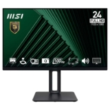 MSI PRO MP245PG 23.8 Inch Full HD Office Monitor – 1920 x 1080 IPS Panel, 100 Hz, Eye-Friendly Screen, VESA Mountable, Display Kit Support