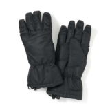 MUJI Water-Repellent Gloves, Black / Grey (At Checkout)