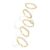 Macachii 5-Piece Silver Ring Set for Women, Stackable