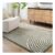 Machine Washable Shaggy Boho Grass Green Area Rug