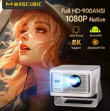 Magcubic Auto Focus Android14 4K Projector (with code) Magcubic Flagship Store Store
