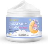 Magnesium Cream for Kids,Magnesium Lotion for Sleep,Natural Bedtime Lotion Relaxation & Relieves Stress, Natural Body Butter for Deep Hydration – Safe for Kids