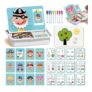 Magnetic Double-Sided Face Dress-up Travel Toy for Kids