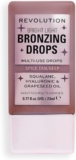 Makeup Revolution, Bright Light Bronzing Drops with Hyaluronic Acid, Sun-Kissed Finish, Deep Bronze Spice, 23ml