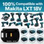 Makita twin pack 18v 8ah