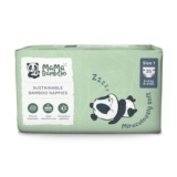 Mama Bamboo Soft Newborn Nappies Size 1, Chlorine-Free Hypoallergenic
