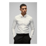 Man Muscle Fit Long Sleeve Shirt