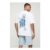 Man White Oversized Extended Neck Disney Toy Story License T-Shirt