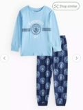 Manchester City Football Printed Pyjamas 6-7 years (others available at £4.20) – Free C&C