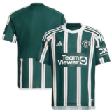 Manchester United adidas Away Shirt 2023-24 – Kids (Officially Licensed Gear) Sizes: 13-14 Years