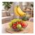 Marco Paul 2-in-1 Chrome Fruit Bowl and Banana Hook