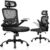 Marsail Ergonomic Mesh Office Chair High Back Desk Chair Adjustable Lumbar Support with Headrest Flip-Up Liftable Arms
