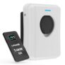 Masterplug Smart EV Home Wall Charger for Type 2 Electric and Plug-In Hybrid Vehicles, Socketed, Mode 3, Auto-Lock, Solar Charging