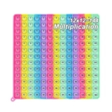 Math times Tables Bubble Push Toy Fidget Educational Multiplication