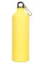 Matt Finish Water Bottle with Karabiner 1L (Yellow) – With Code