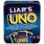 Mattel Games Liars UNO Card Game in Travel & Storage Tin