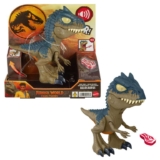 Mattel Jurassic World: Chaos Theory Netflix – Chomp Chomp Mega Roar Allosaurus Dinosaur Toy with Sound & Stretchable Jaw Tendons