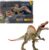 Mattel Jurassic World Hammond Collection Action Figure, Jurassic Park 3 Spinosaurus, Extra Large Carnivore Dinosaur Toy, Posable Tongue & Wired Tail, JCH09, Orange – Espinosaurio