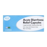 Max Acute Diarrhoea Relief Capsules 6S (free C&C)