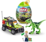 Max Build More Dino Adventure Raptor Force (233 pieces) Building Bricks Toys For Kids 5 Create Dinos Vehicles and More Unbox Discover