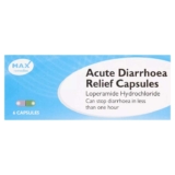 Max Remedies Acute Diarrhoea Relief Capsules 6 Capsules