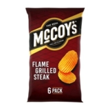 McCoys Flame Grilled Steak Multipack Crisps 6 Pack