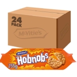 McVities Hobnobs Biscuits The Oaty One, 255g (24 Pack) (£24.12 S&S)