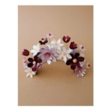Meadow Headpiece in Lilac/Cherry (Seconds)