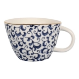 Media Cappuccino Mug – Blue