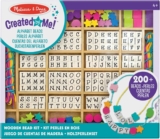 Melissa & Doug Arts and Crafts Beads, Multicolor, Wooden Stringing Beads