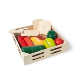 Melissa & Doug Cutting Food Playset with Wooden Pieces