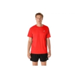Mens ASICS CORE SS TOP – Flash Red