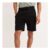 Mens Black 2-Pocket Zip Shorts