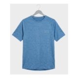 Mens Blue Marled Sports Top