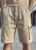 Mens Cargo Pants with Elastic Waist (Beige size L only) via Amazon Haul