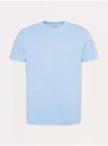 Mens Crew Neck Short Sleeve T Shirt (Blue / Stone / Slate / Light Blue / Red /Turquoise) S-5XL Free C&C