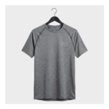 Mens Grey Marled Sports Top