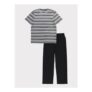 Mens Striped Short Sleeve Pyjamas – (Only 3XL 4XL Left) – Free CC