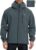 Mens Waterproof Cycling and Outdoor Rain Jacket Windbreaker 10,000mm Breathable Design – Dark Grey S