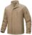 Mens Waterproof Work Jacket Fleece Thermal Outdoor Hunting Coat with Multiple Pockets – Khaki M