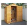 Mercia Overlap 5×3 Ft Apex Wooden Shed with Floor
